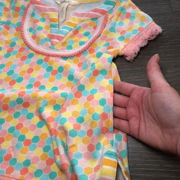 Matilda Jane Dream Chasers Dots On Dots Swim Coverup Girls Size 2 - Picture 12 of 12